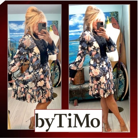 By TiMo,Luxury Made in Norway,Piece, Exquisite Dress, WOW, Size XL - Picture 3 of 17